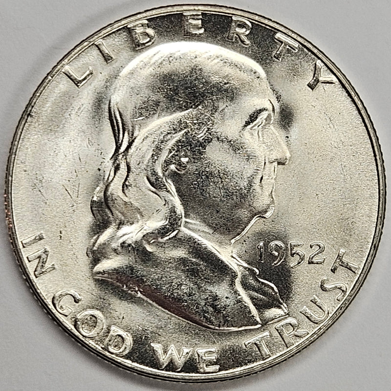 1952-S Franklin Half . . . . Choice Brilliant Uncirculated