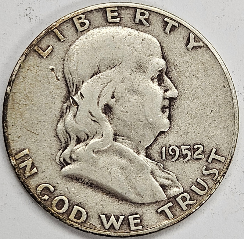 1952-S Franklin Half Very Good