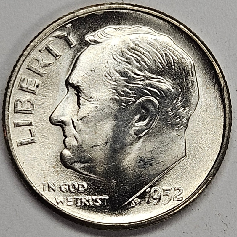 1952-S Roosevelt Dime . . . . Brilliant Uncirculated