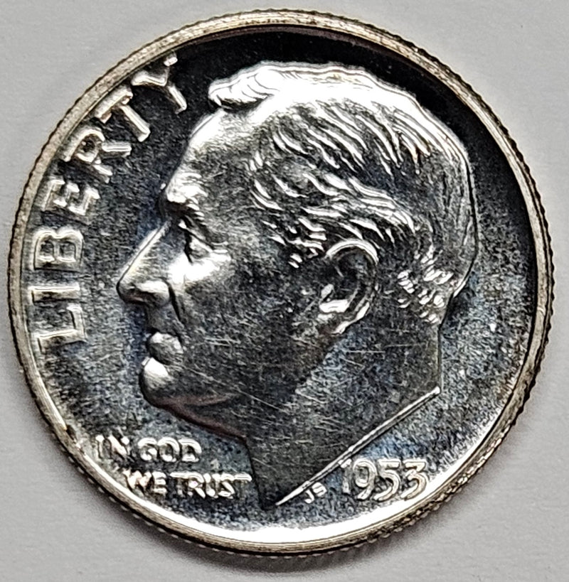 1953 Roosevelt Dime . . . . Gem Brilliant Proof