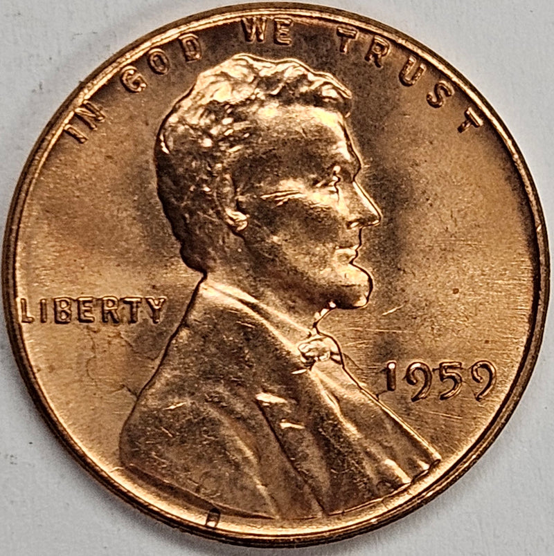 1959 Lincoln Cent . . . . Brilliant Uncirculated