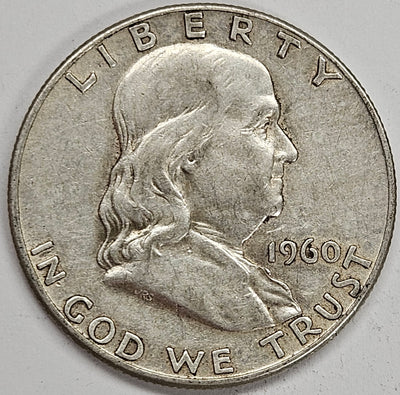 1960 Franklin Half Very Good