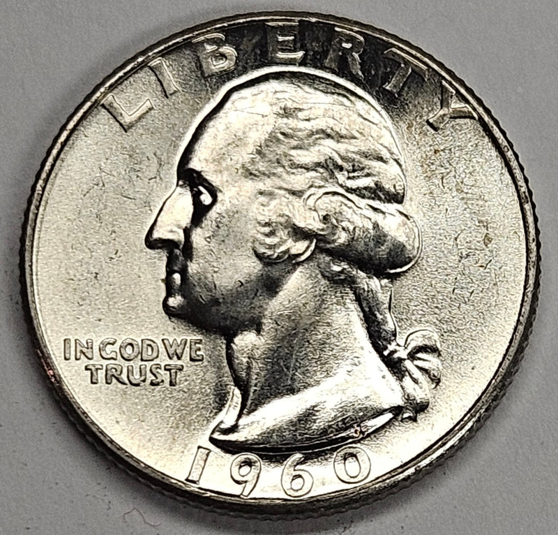 1960 Washington Quarter Brilliant Uncirculated