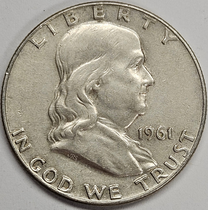 1961-D Franklin Half Very Good