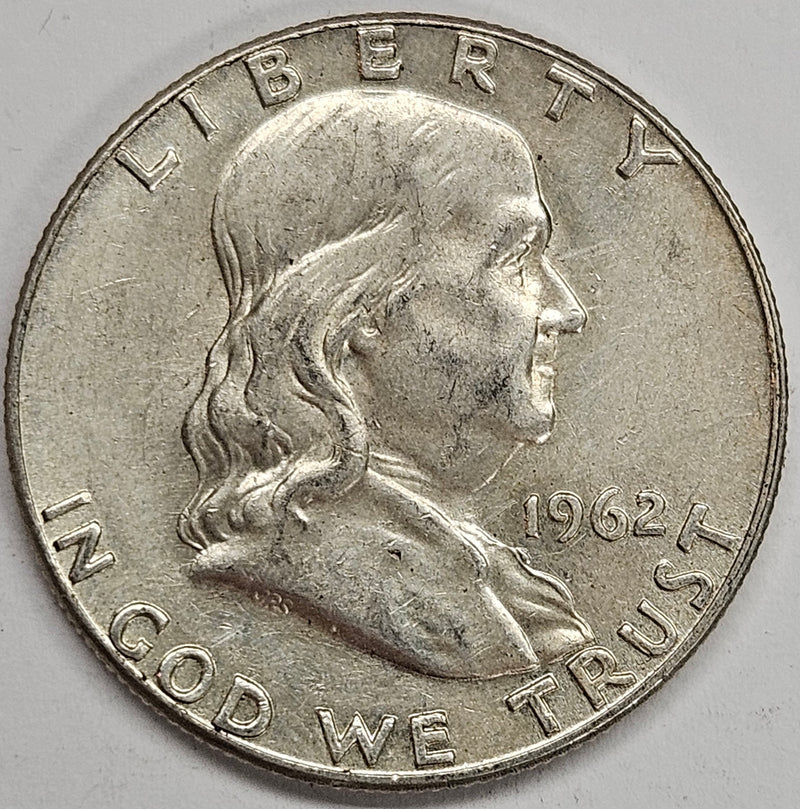 1962 Franklin Half Very Good