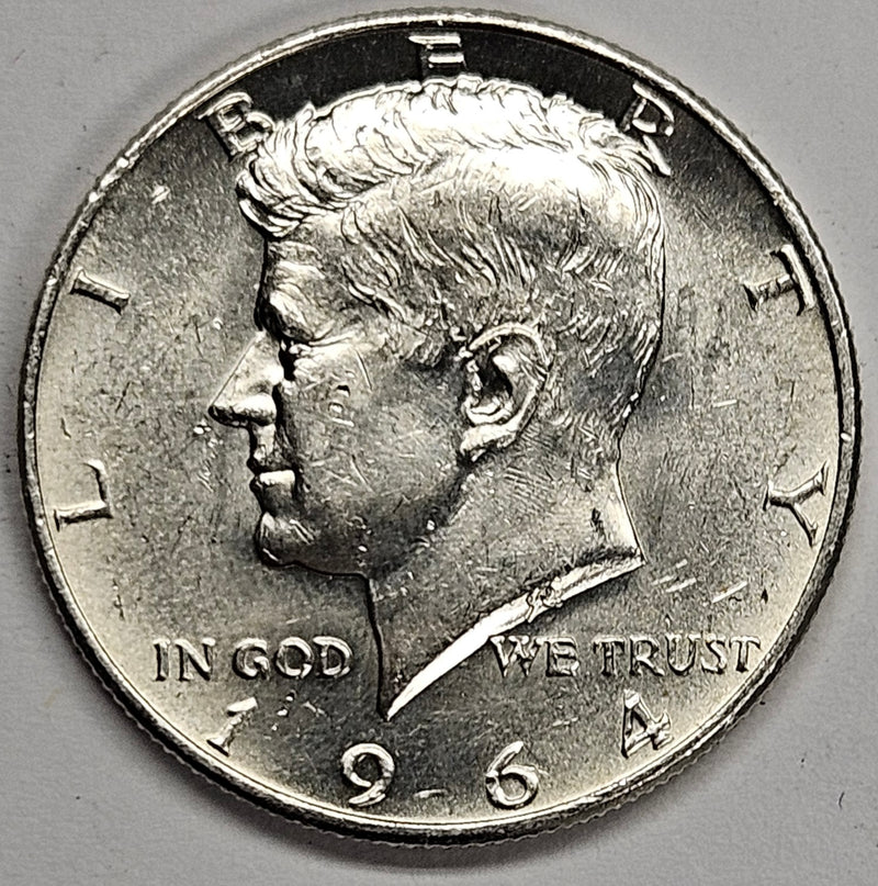 1964-D Kennedy Half . . . . Brilliant Uncirculated