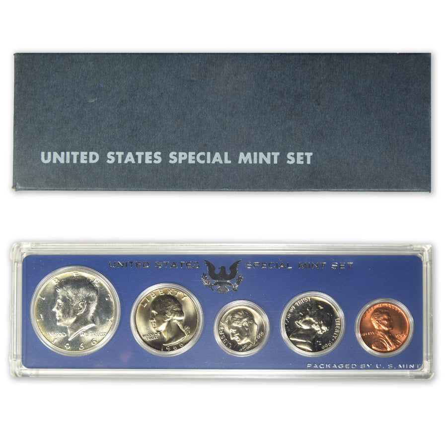1966 Special Mint Set Brilliant Uncirculated – Mount Vernon Coin