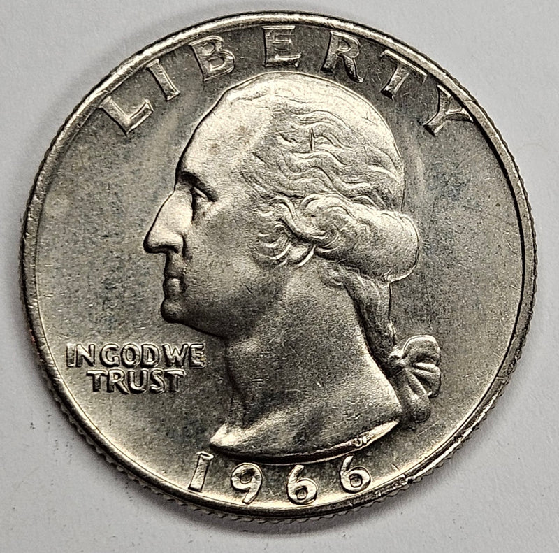 1966 Washington Quarter . . . . Brilliant Uncirculated