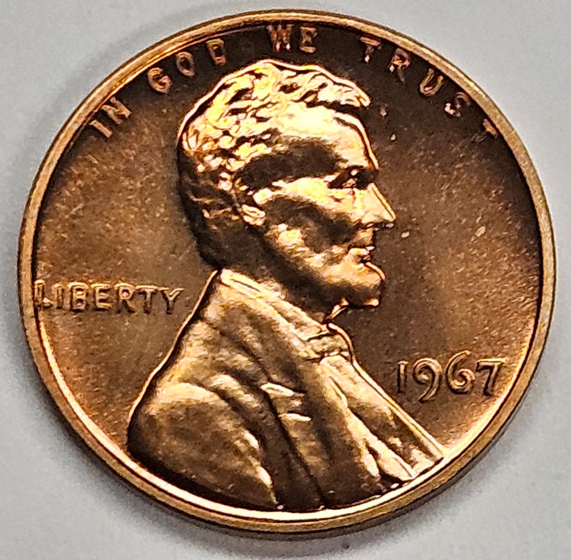 1967 SMS Lincoln Cent . . . . Brilliant Uncirculated