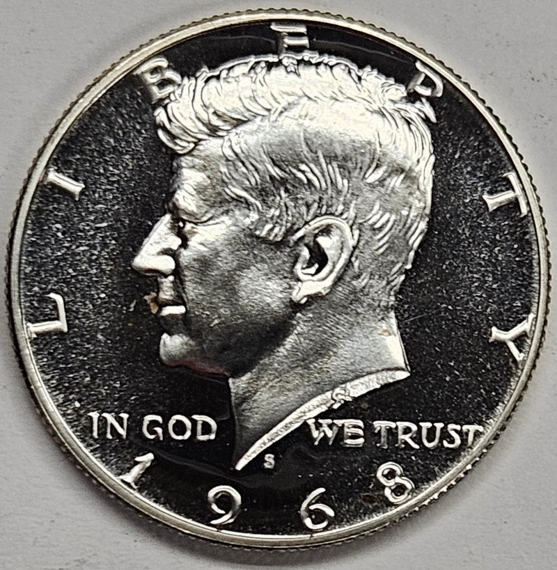 1968-S Kennedy Half . . . . Gem Brilliant Proof