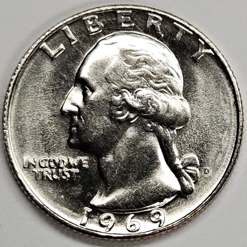 1969-D Washington Quarter . . . . Brilliant Uncirculated