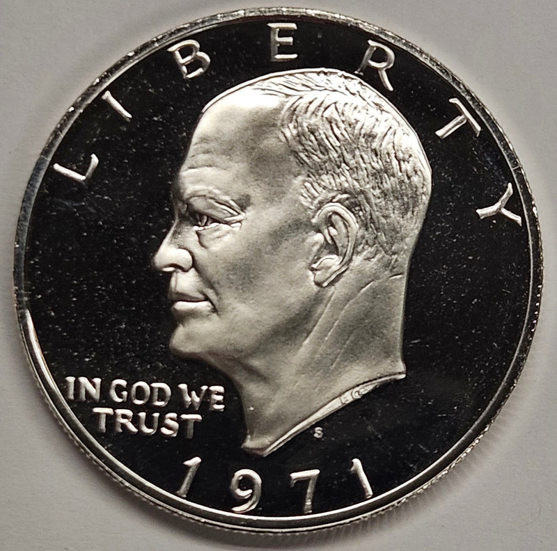 1971-S Eisenhower Dollar . . . . Gem Proof Silver