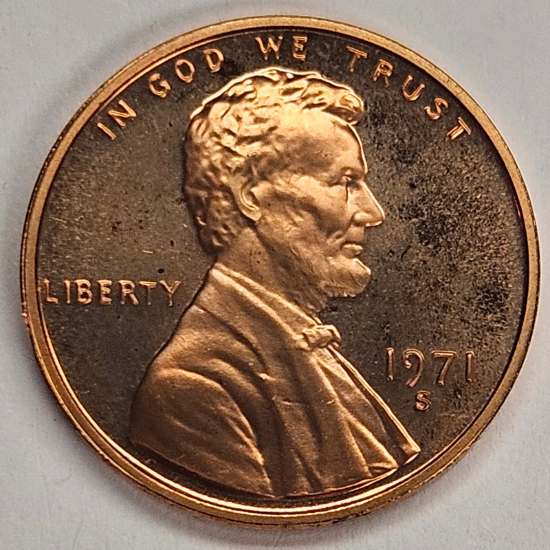 1971-S Lincoln Cent . . . . Gem Brilliant Proof