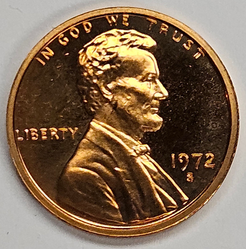 1972-S Lincoln Cent . . . . Gem Brilliant Proof