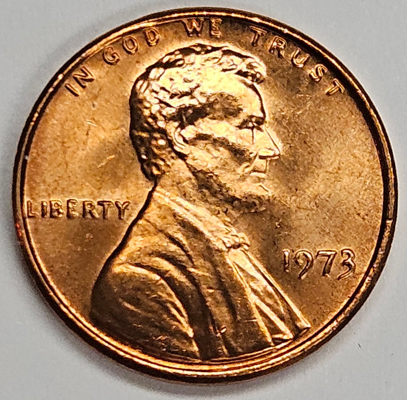 1973 Lincoln Cent . . . . Brilliant Uncirculated