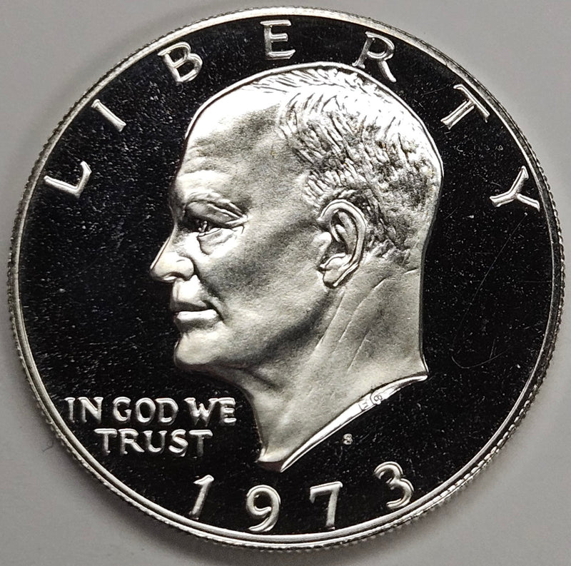 1973-S Eisenhower Dollar . . . . Gem Proof Silver