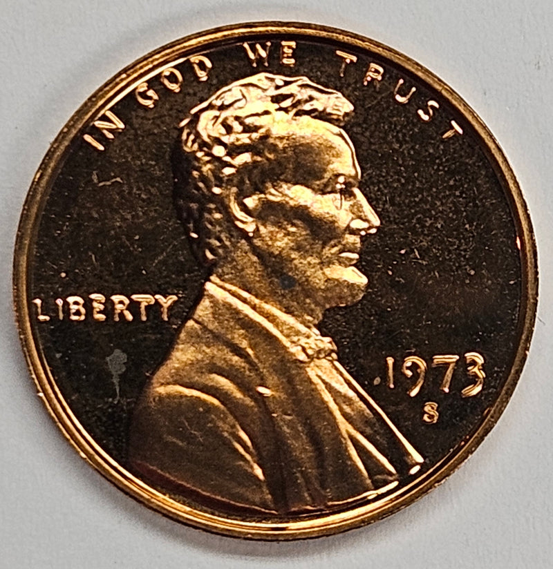 1973-S Lincoln Cent . . . . Gem Brilliant Proof