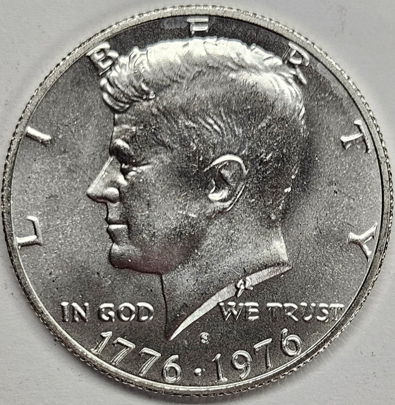 1976-S Kennedy Half . . . . Brilliant Uncirculated Silver