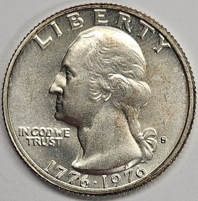 1976-S Washington Quarter . . . . Brilliant Uncirculated Silver