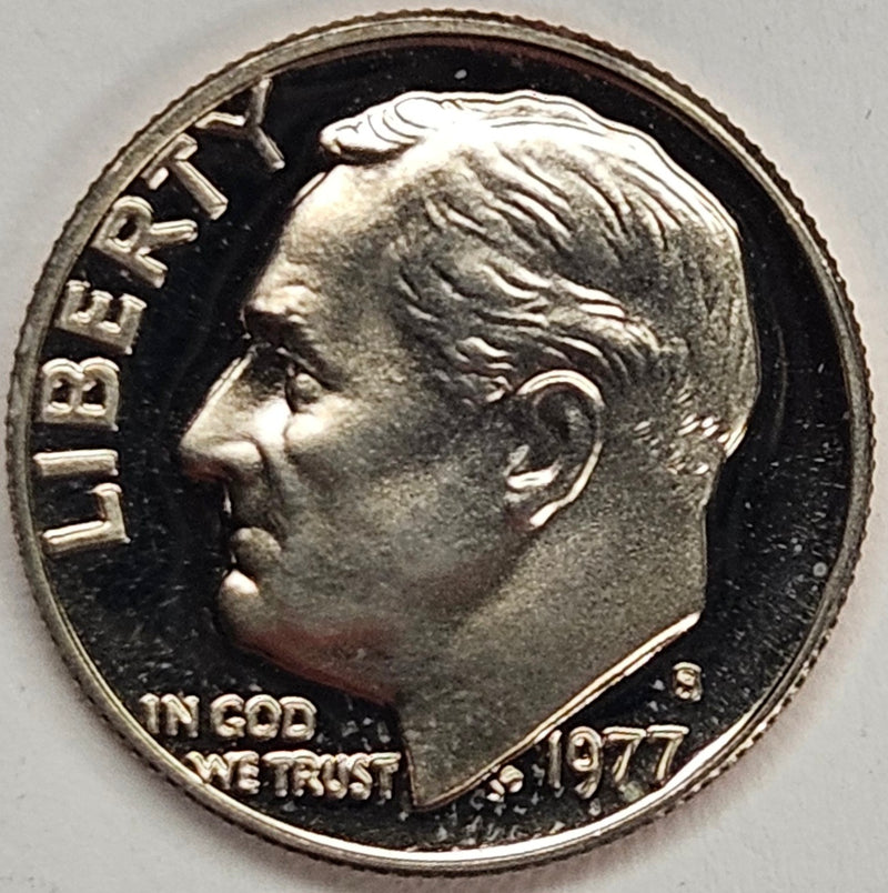 1977-S Roosevelt Dime . . . . Gem Brilliant Proof