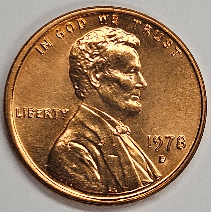 1978-D Lincoln Cent Brilliant Uncirculated