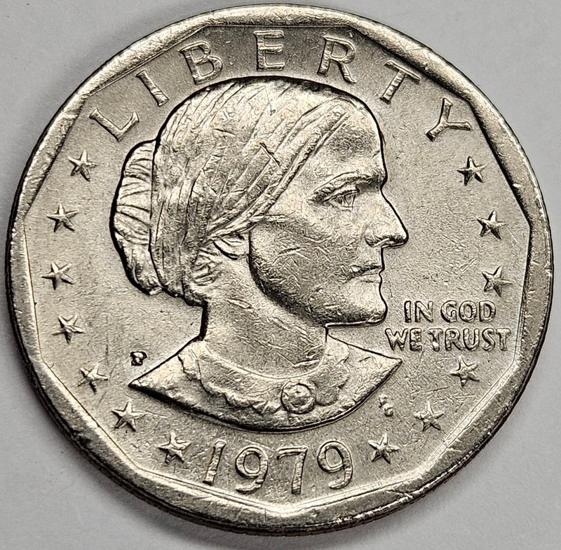 1979 Near Date Susan B. Anthony Dollar . . . . Choice About Uncirculated