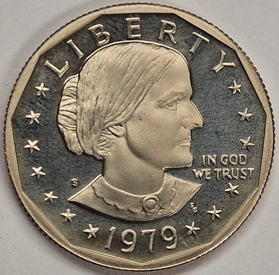 1979-S Type 2 Susan B. Anyhony Dollar Superb Brilliant Proof DCAM