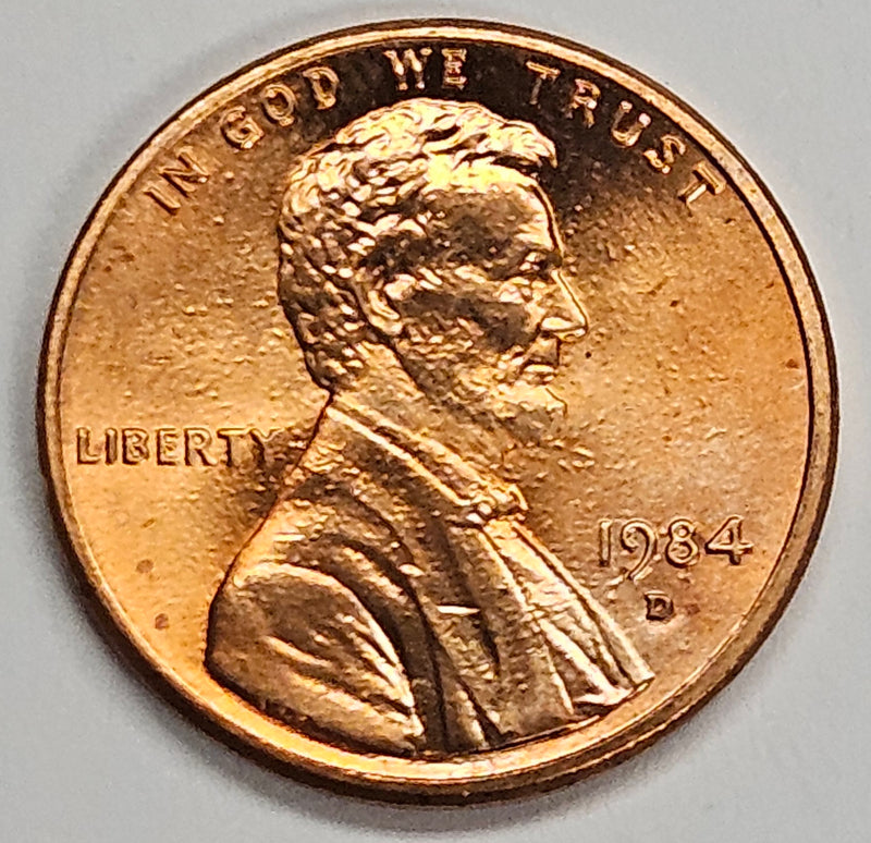 1984-D Lincoln Cent . . . . Brilliant Uncirculated