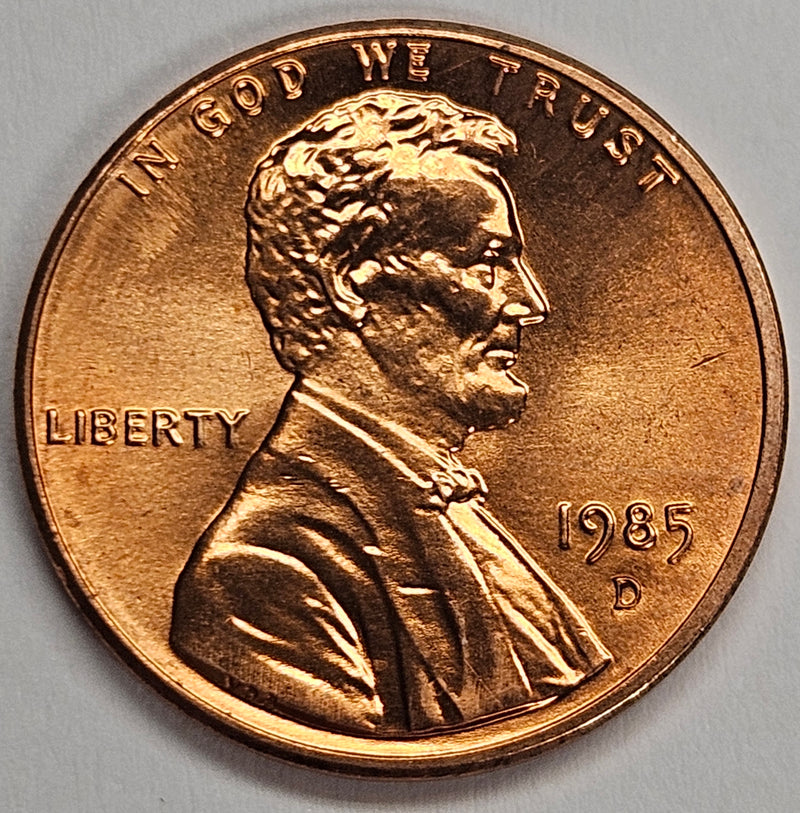 1985-D Lincoln Cent . . . . Brilliant Uncirculated