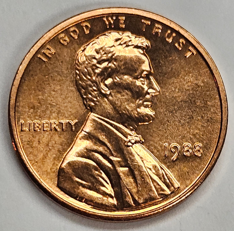 1988 Lincoln Cent Brilliant Uncirculated