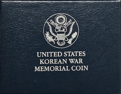 1991-D Korean War Memorial Silver Dollar . . . . Gem BU in original U.S. Mint Box