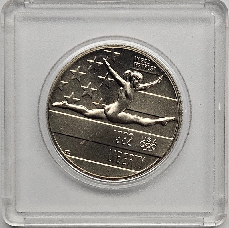 1992-P XXV Olympiad Half . . . . Gem BU in original U.S. Mint Capsule