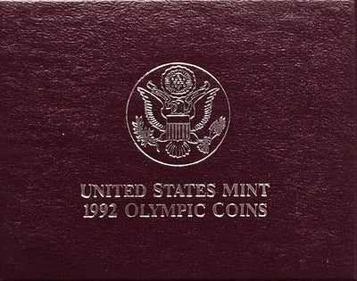 1992-S XXV Olympiad Half . . . . Gem Brilliant Proof in original U.S. Mint Capsule