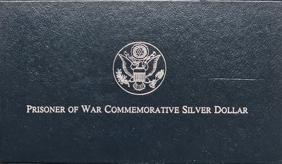 1994-P U.S. Prisoner of War Silver Dollar . . . . Gem Brilliant Proof in original U.S. Mint Box