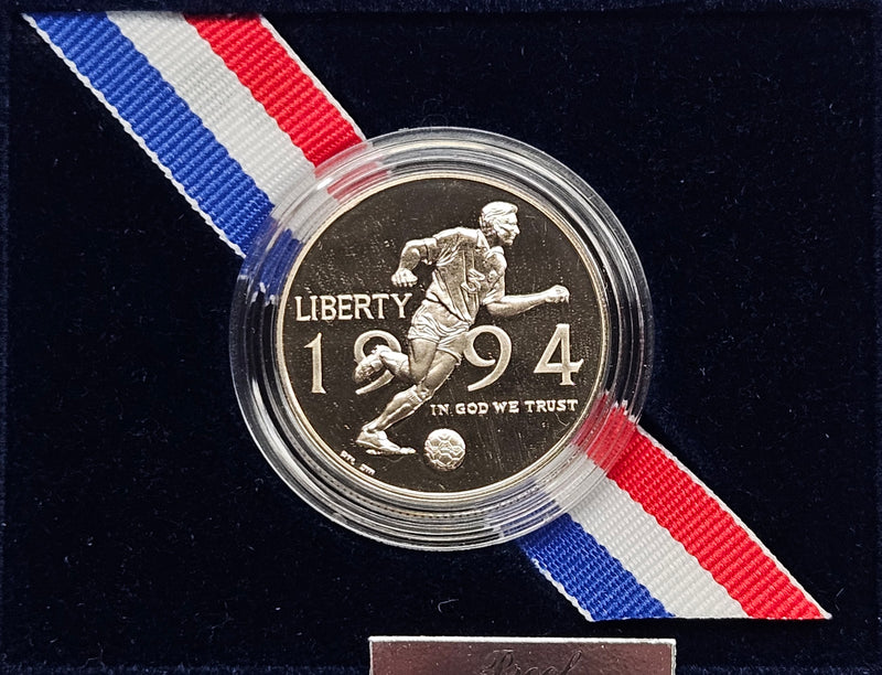 1994-P World Cup Half . . . . Gem Brilliant Proof in original U.S. Mint Box