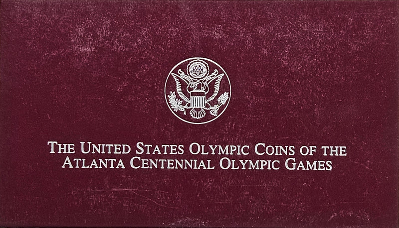 1995-D Olympic Gymnast Silver Dollar . . . . Gem BU in original U.S. Mint Box