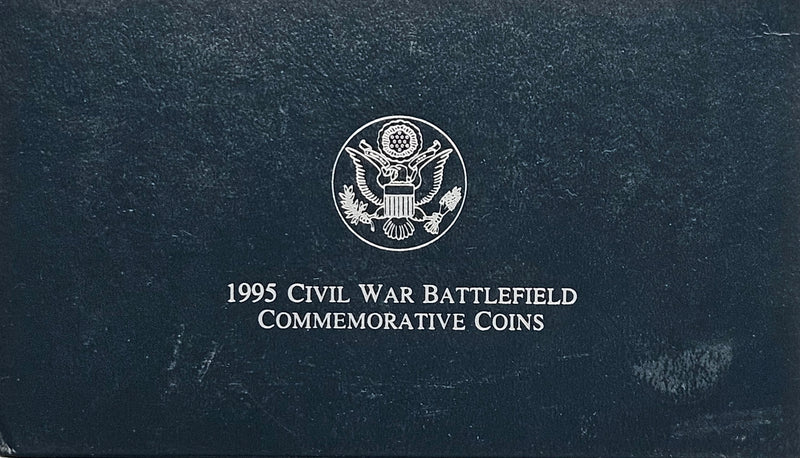 1995-S Civil War Battlefield Preservation Half . . . . Gem Brilliant Proof in original U.S. Mint Box