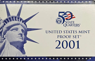 2001-S Proof Set . . . . Gem Brilliant Proof