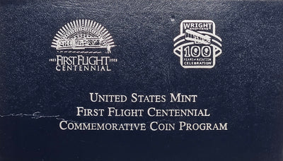 2003-P First Flight Centennial Half . . . . Gem Brilliant Proof in original U.S. Mint Box