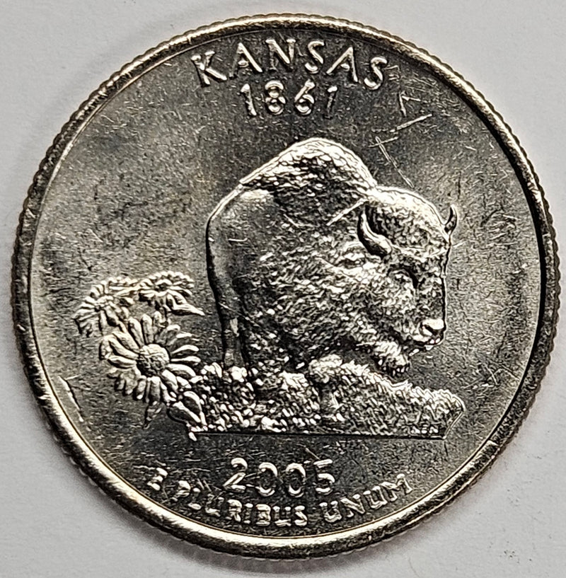 2005 Kansas State Quarter . . . . Choice BU