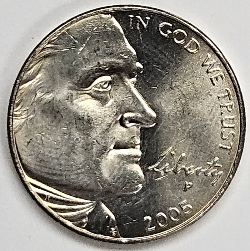 2005 Bison Jefferson Nickel . . . . Brilliant Uncirculated