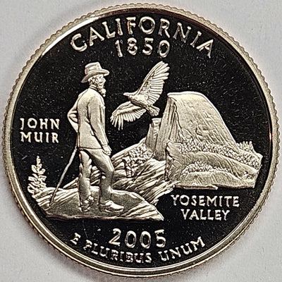 2005-S California State Quarter Superb Brilliant Proof