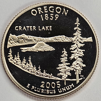 2005-S Oregon State Quarter Superb Brilliant Proof