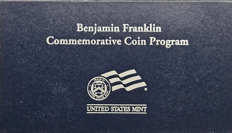 2006-P Benjamin Franklin Scientist Silver Dollar . . . . Gem BU in original U.S. Mint Box