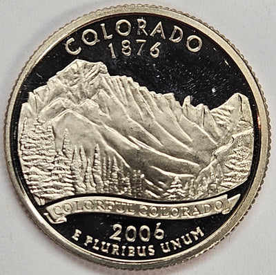 2006-S Colorado State Quarter Superb Brilliant Proof