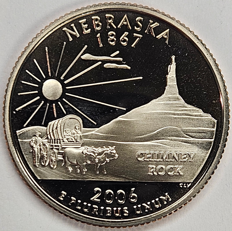 2006-S Nebraska State Quarter Superb Brilliant Proof