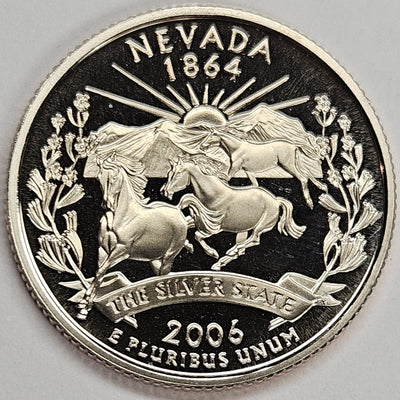 2006-S Nevada State Quarter Superb Brilliant Proof