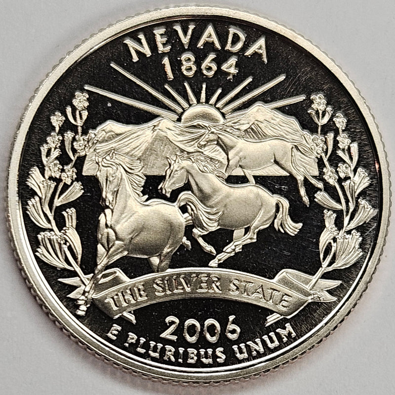 2006-S Nevada State Quarter Superb Brilliant Proof