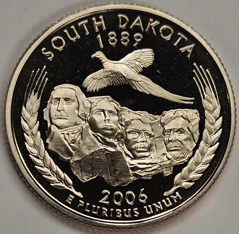 2006-S South Dakota State Quarter Superb Brilliant Proof