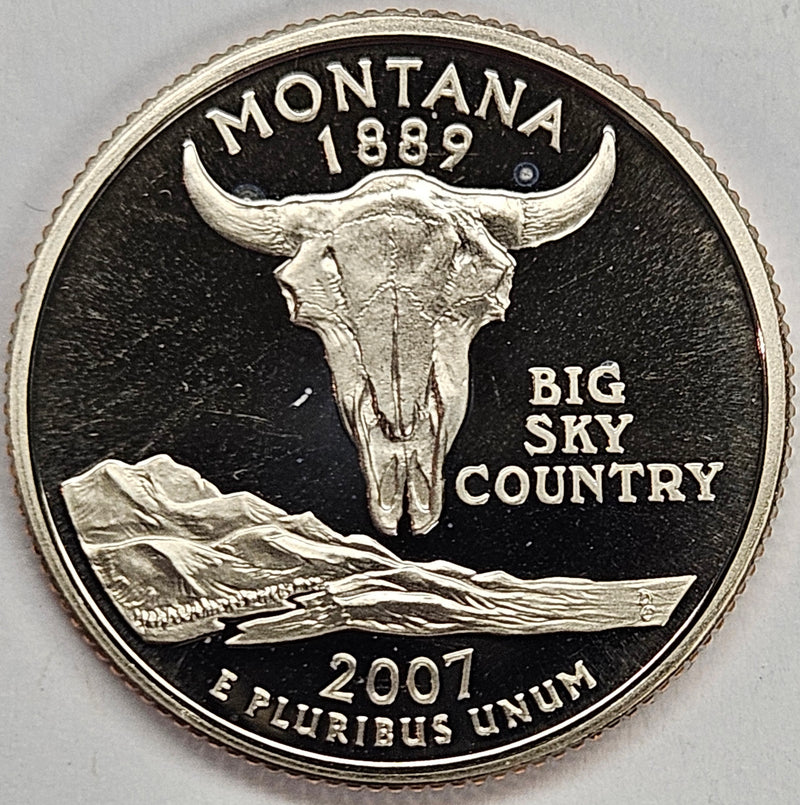 2007-S Montana State Quarter Superb Brilliant Proof